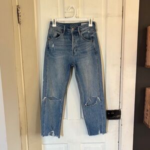 GAP Wide Straight Blue Denim